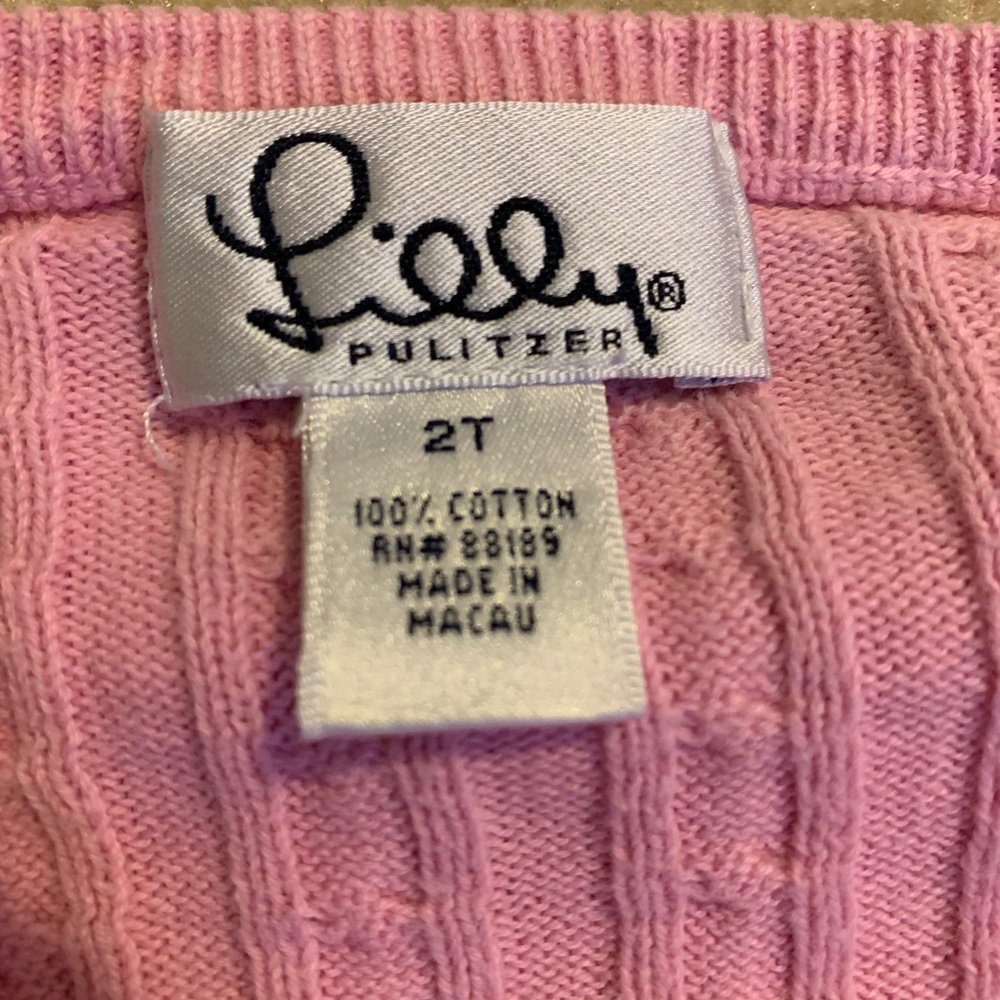 Lily Pulitzer Pink cardigan